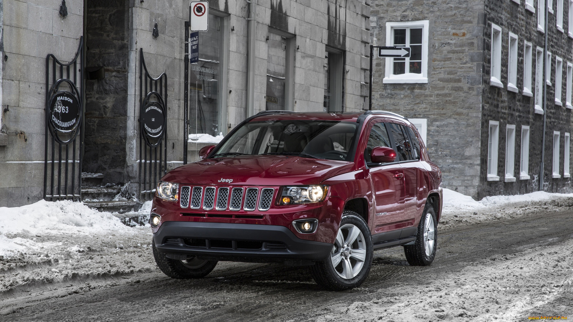 автомобили, jeep, compass, 2015г, mk, вышневый, high, altitude