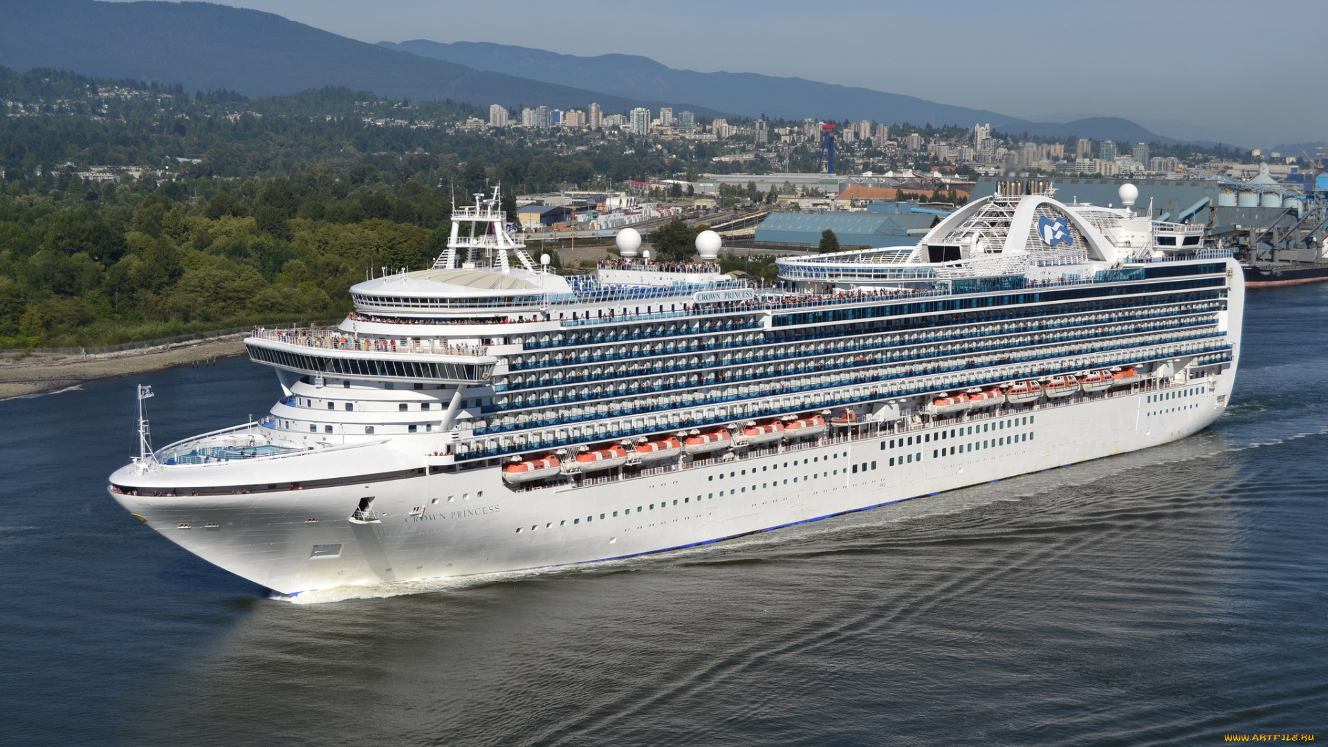 crown, princess, корабли, лайнеры, лайнер, круизный