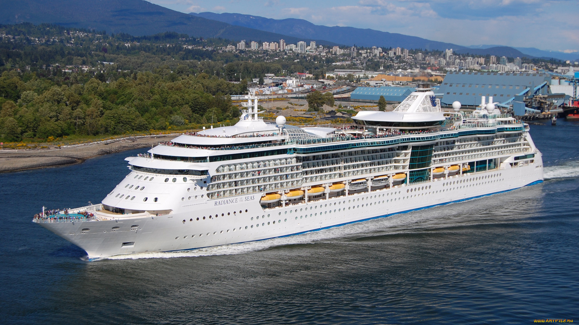 radiance, of, the, seas, корабли, лайнеры, лайнер, круизный