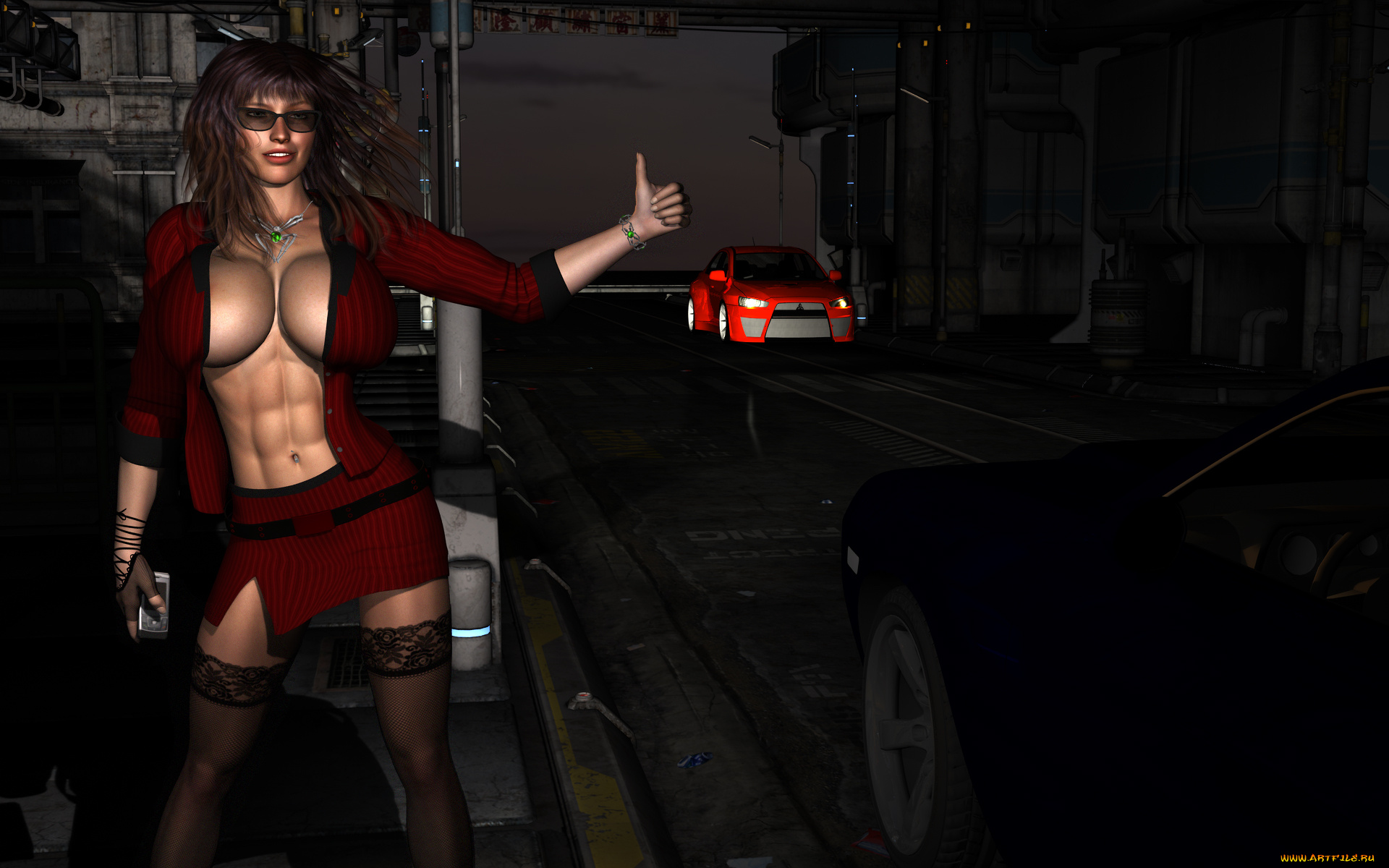 3д, графика, люди, , people, фон, взгляд, девушка, очки