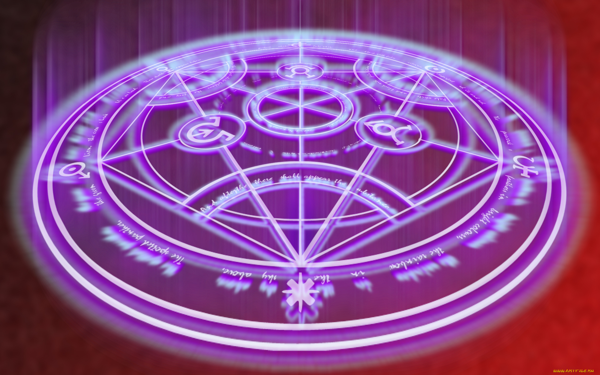 аниме, fullmetal, alchemist, пентограмма, fullmetal, alchemist