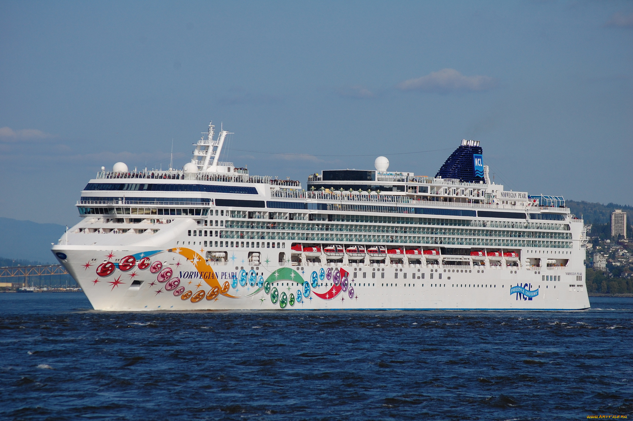 norwegian, pearl, корабли, лайнеры, лайнер, круизный