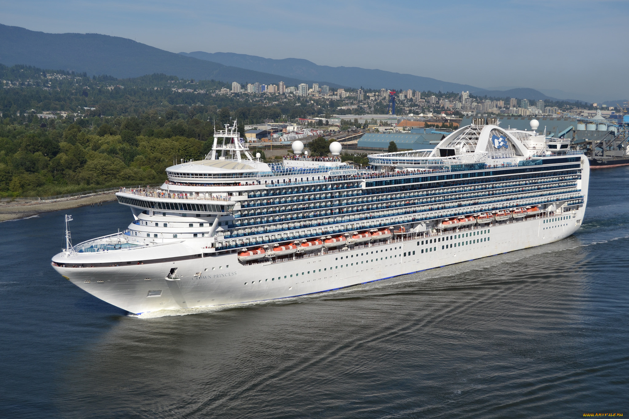 crown, princess, корабли, лайнеры, лайнер, круизный