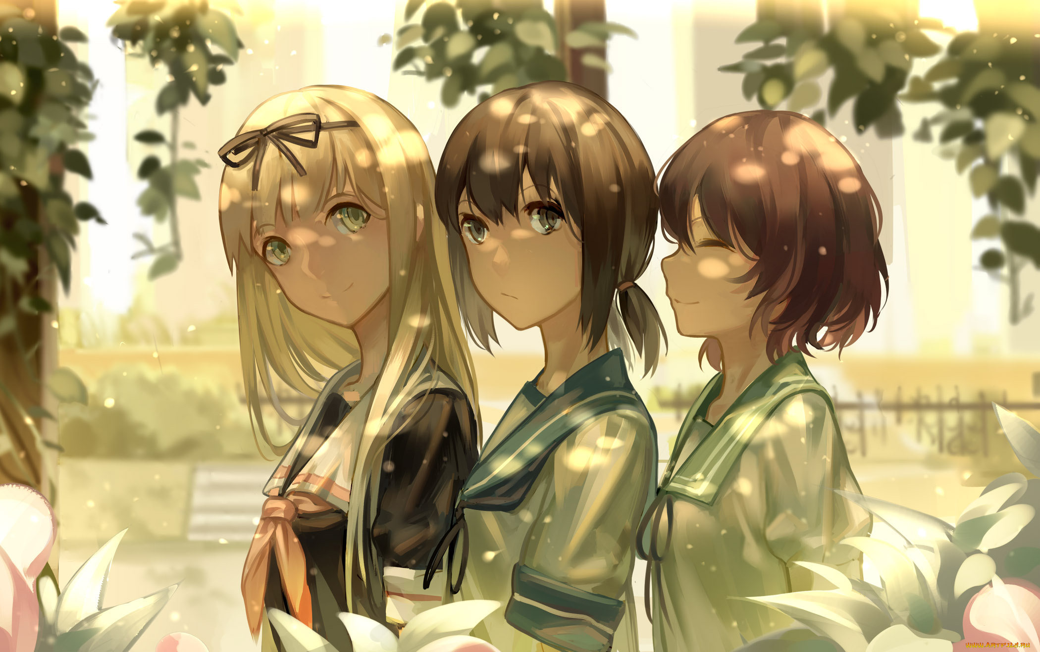 аниме, kantai, collection, kantai, collection, девушки, yuudachi, zicai, tang, mutsuki, kancolle, fubuki