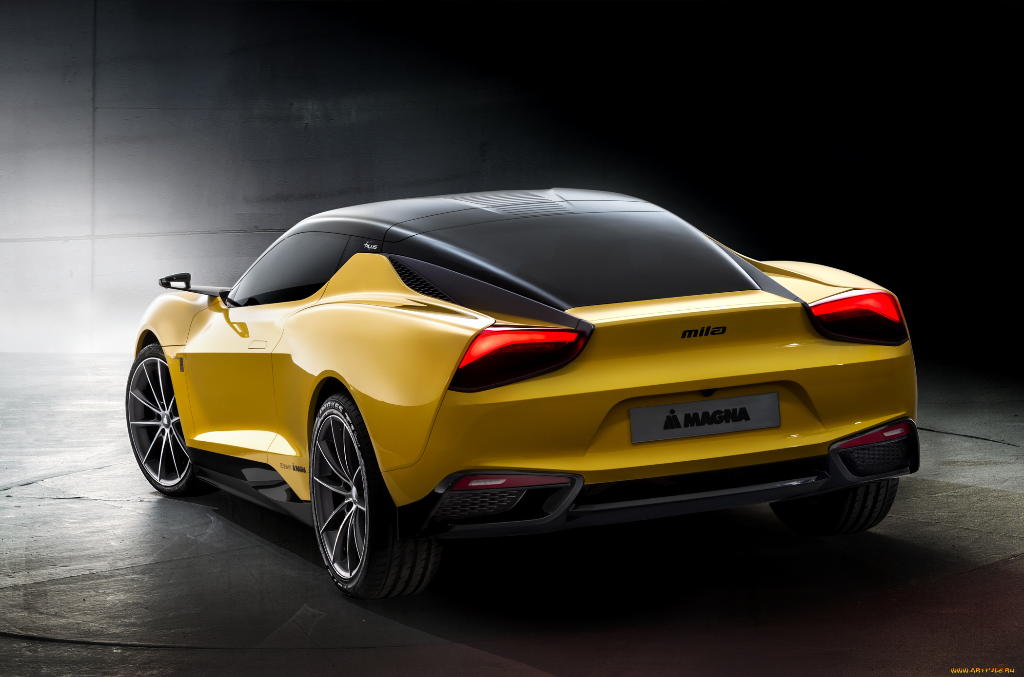 автомобили, magna, mila, steyr, желтый, 2015г, plus