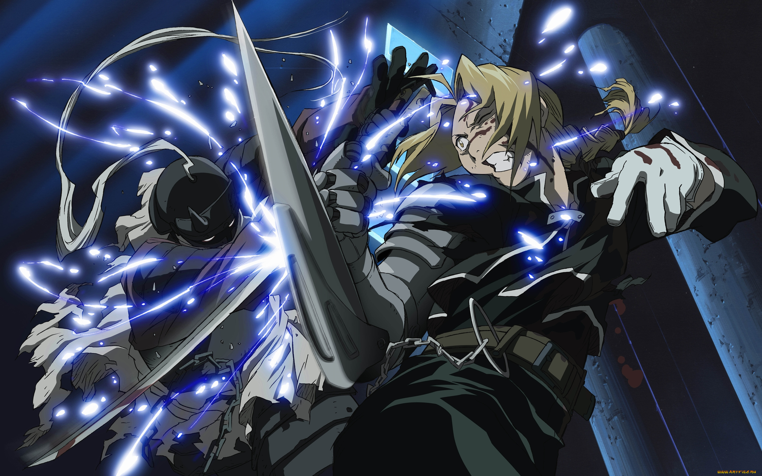 аниме, fullmetal, alchemist, edward, elric, fullmetal, alchemist, slicer