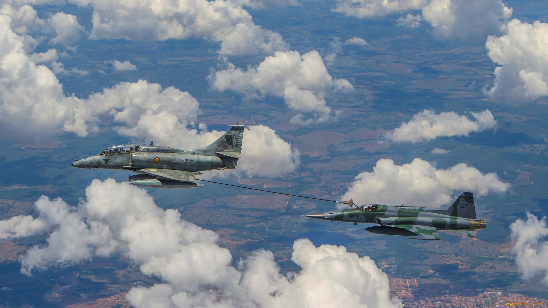 авиация, разные, вместе, самолёты, облака