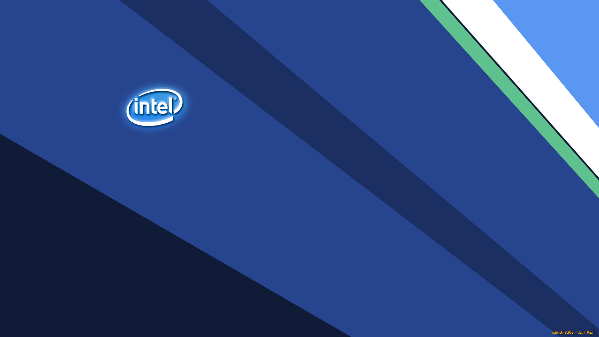 компьютеры, intel, фон, логотип