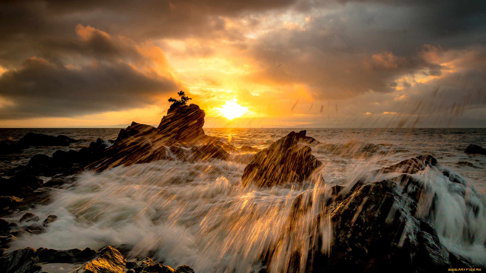 природа, восходы, закаты, рассвет