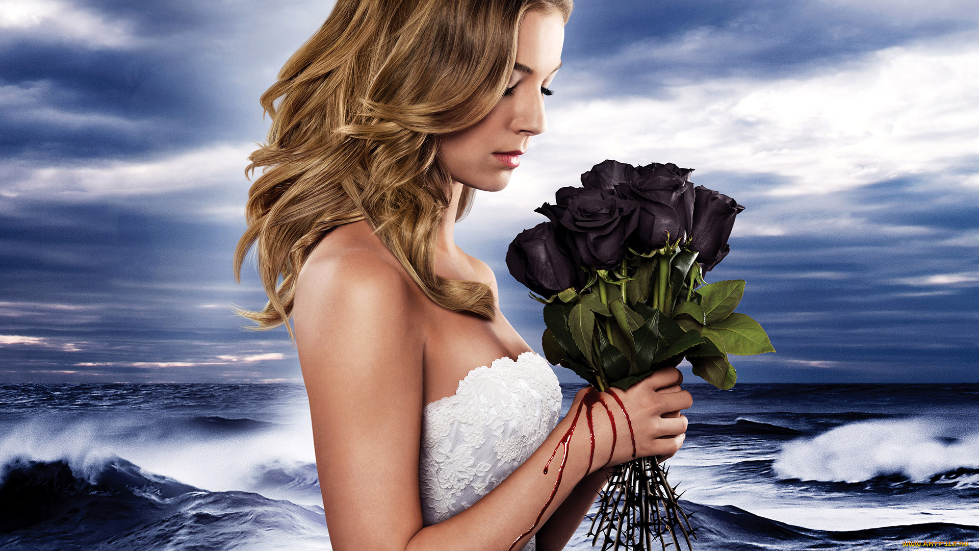 revenge, кино, фильмы, revenge, , сериал, девушка, взгляд, фон