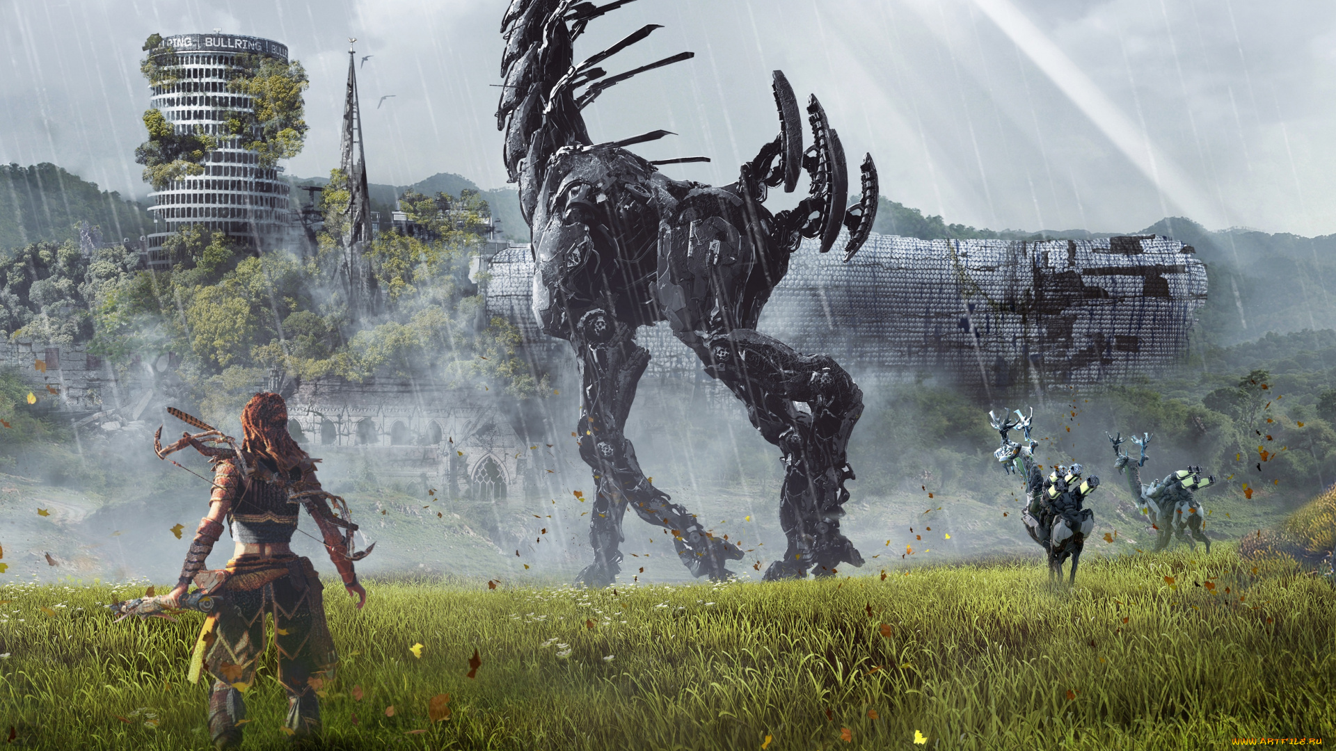 видео, игры, horizon, zero, dawn, horizon, zero, dawn, action, ролевая