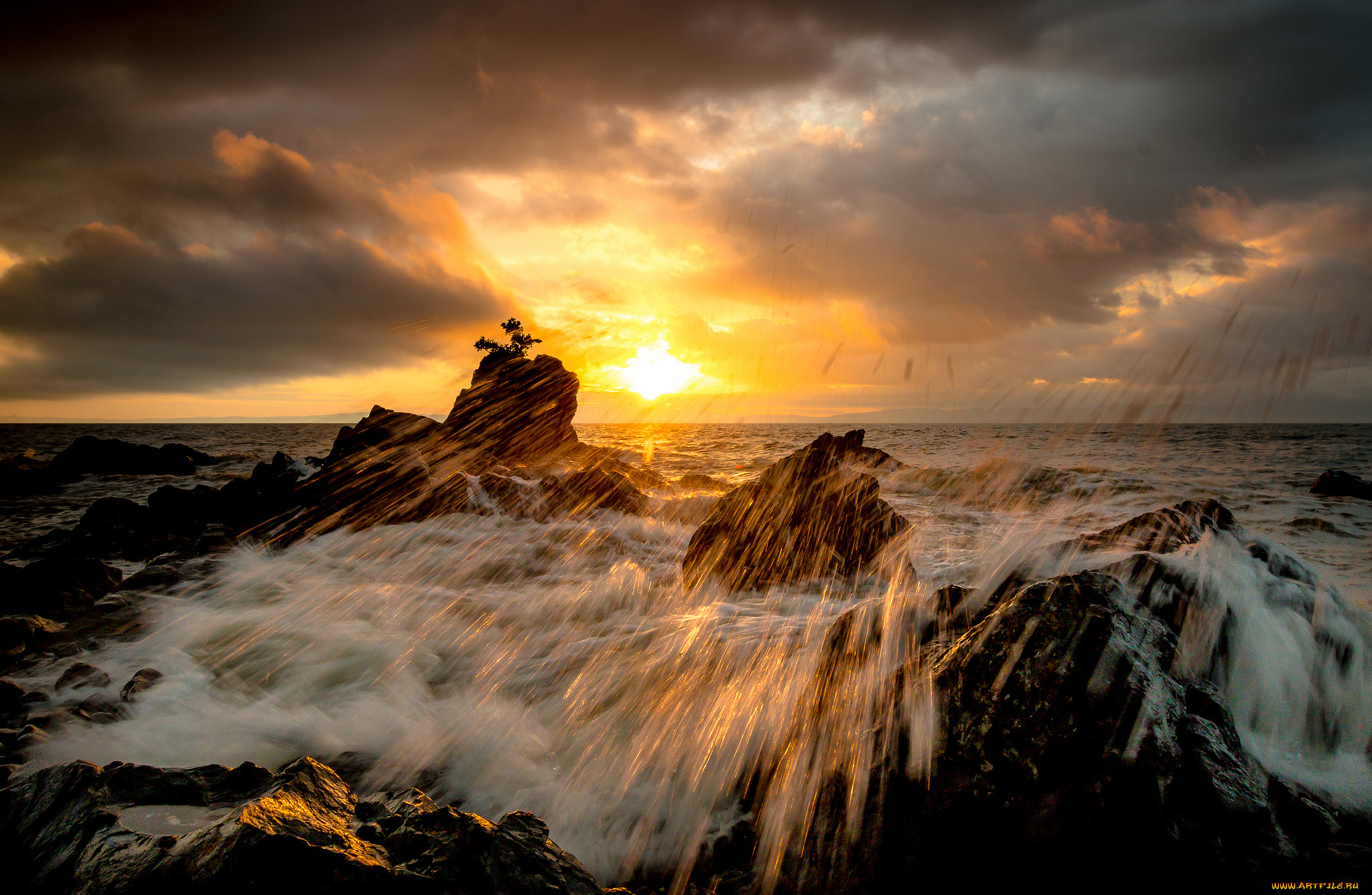 природа, восходы, закаты, рассвет