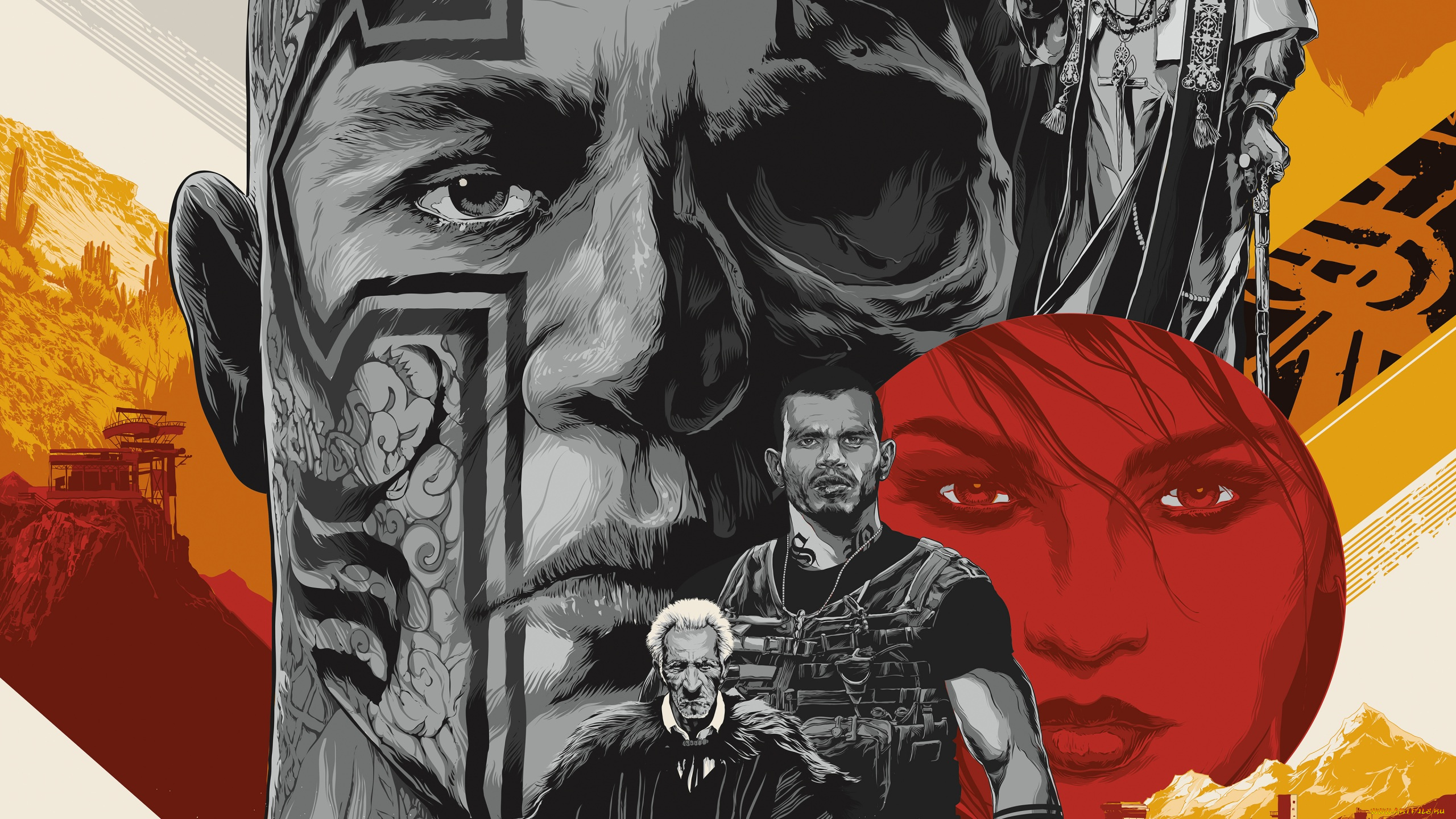 видео, игры, tom, clancy`s, ghost, recon, , wildlands, tom, clancy's, ghost, recon, wildlands, action, шутер