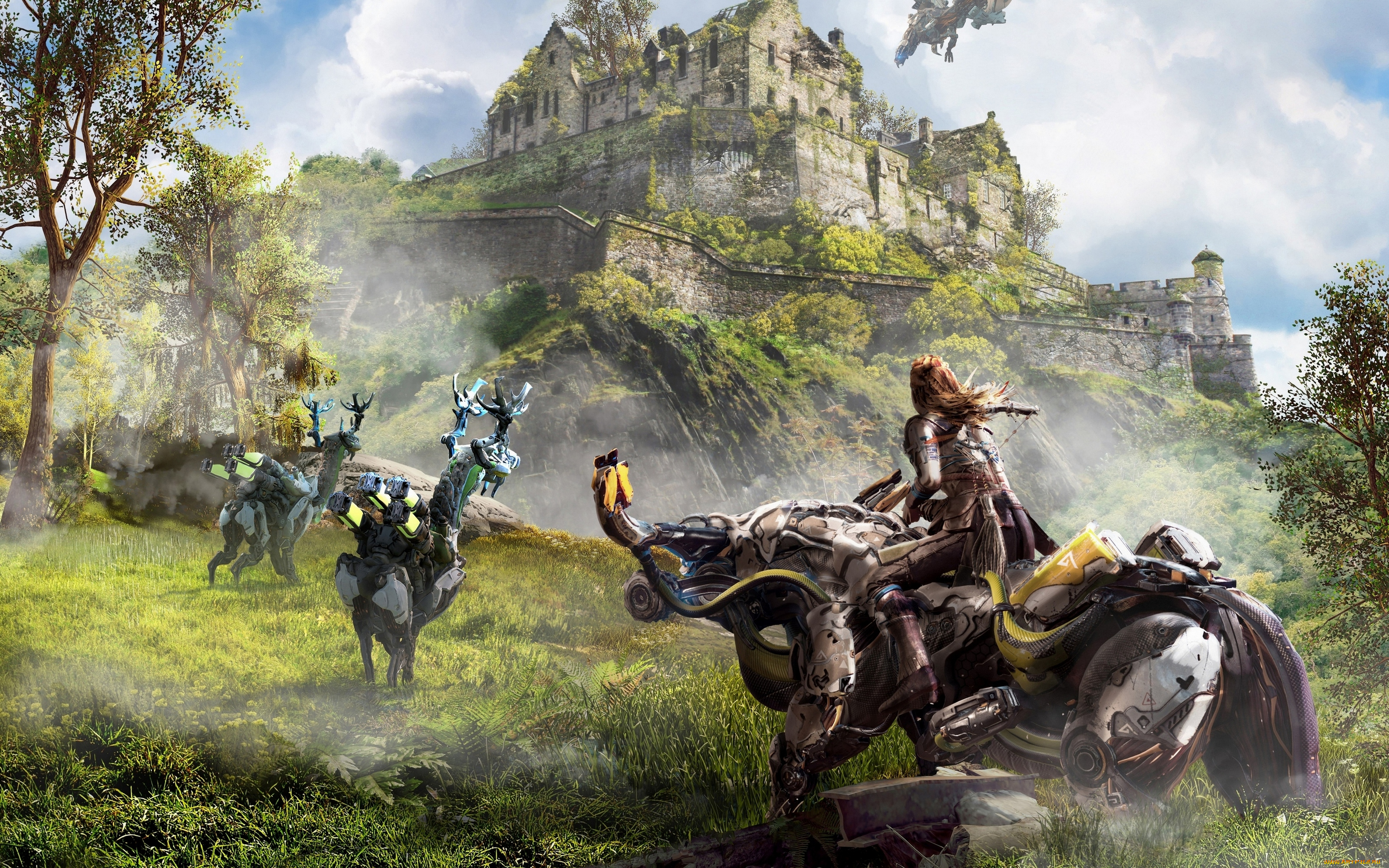 видео, игры, horizon, zero, dawn, horizon, zero, dawn, action, ролевая