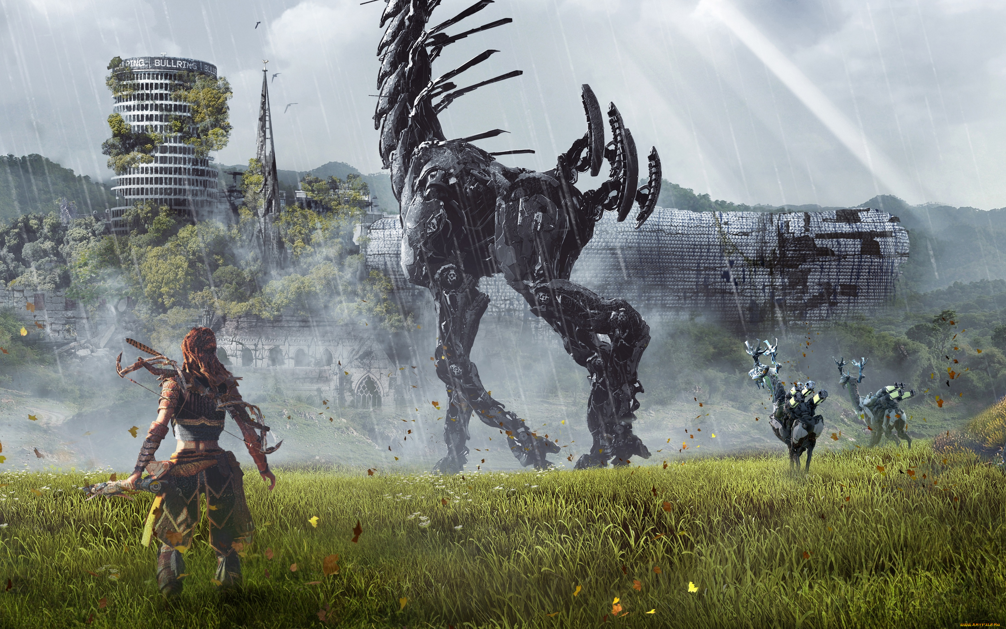 видео, игры, horizon, zero, dawn, horizon, zero, dawn, action, ролевая