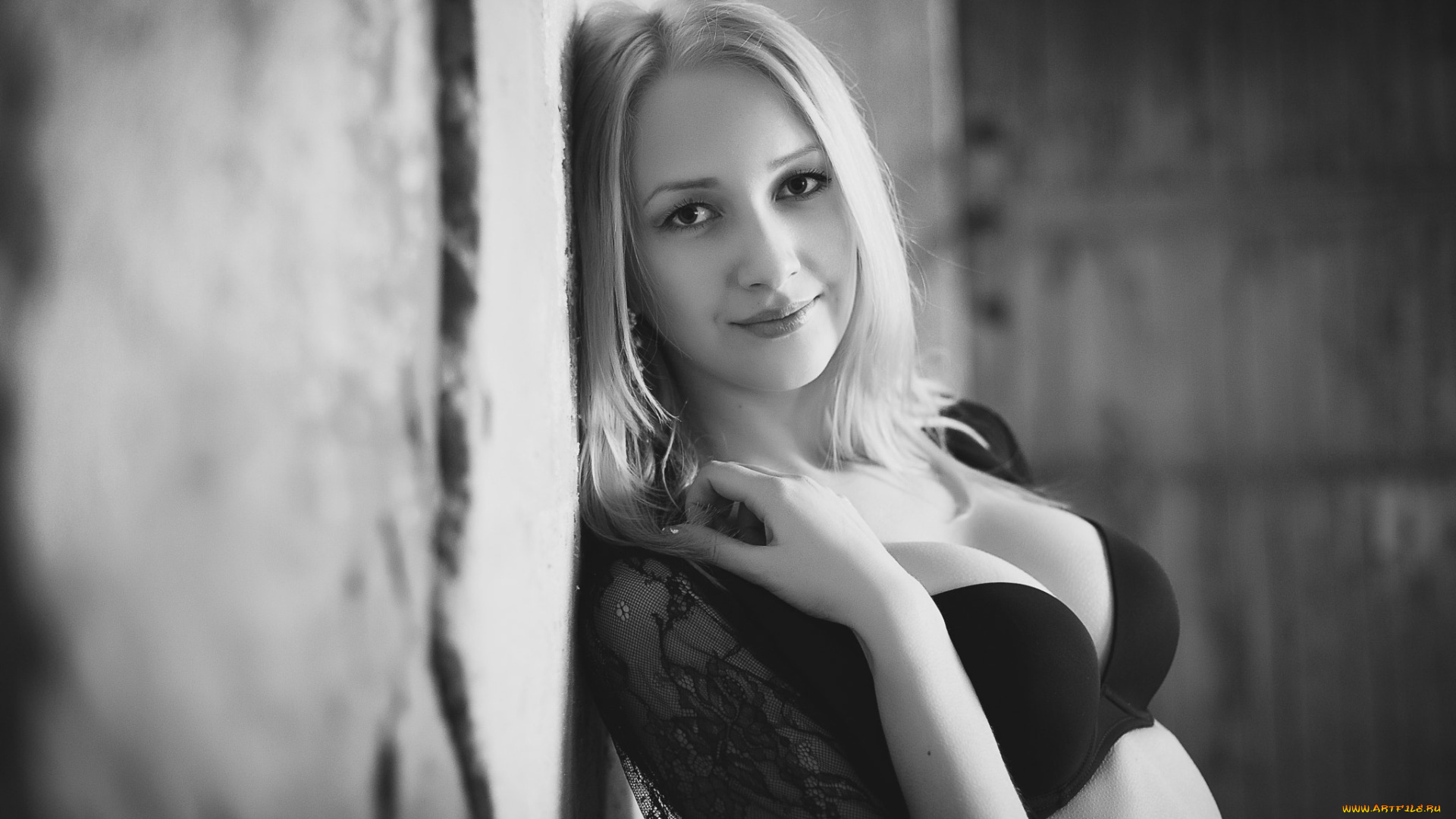 девушка, девушки, -unsort, , Черно-белые, обои, модель