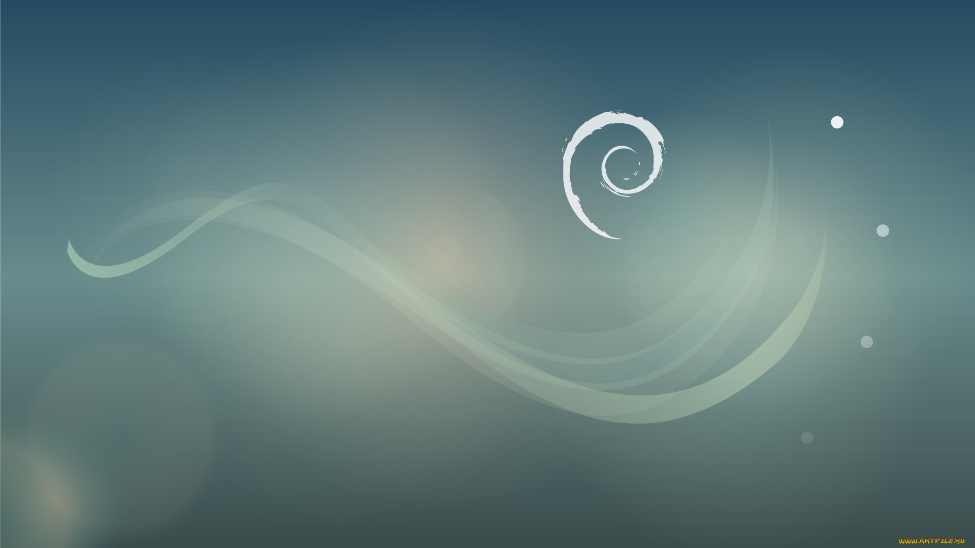 компьютеры, debian, логотип, фон