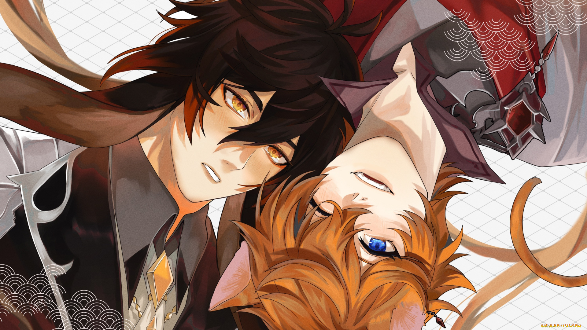 аниме, genshin, impact, genshin, impact