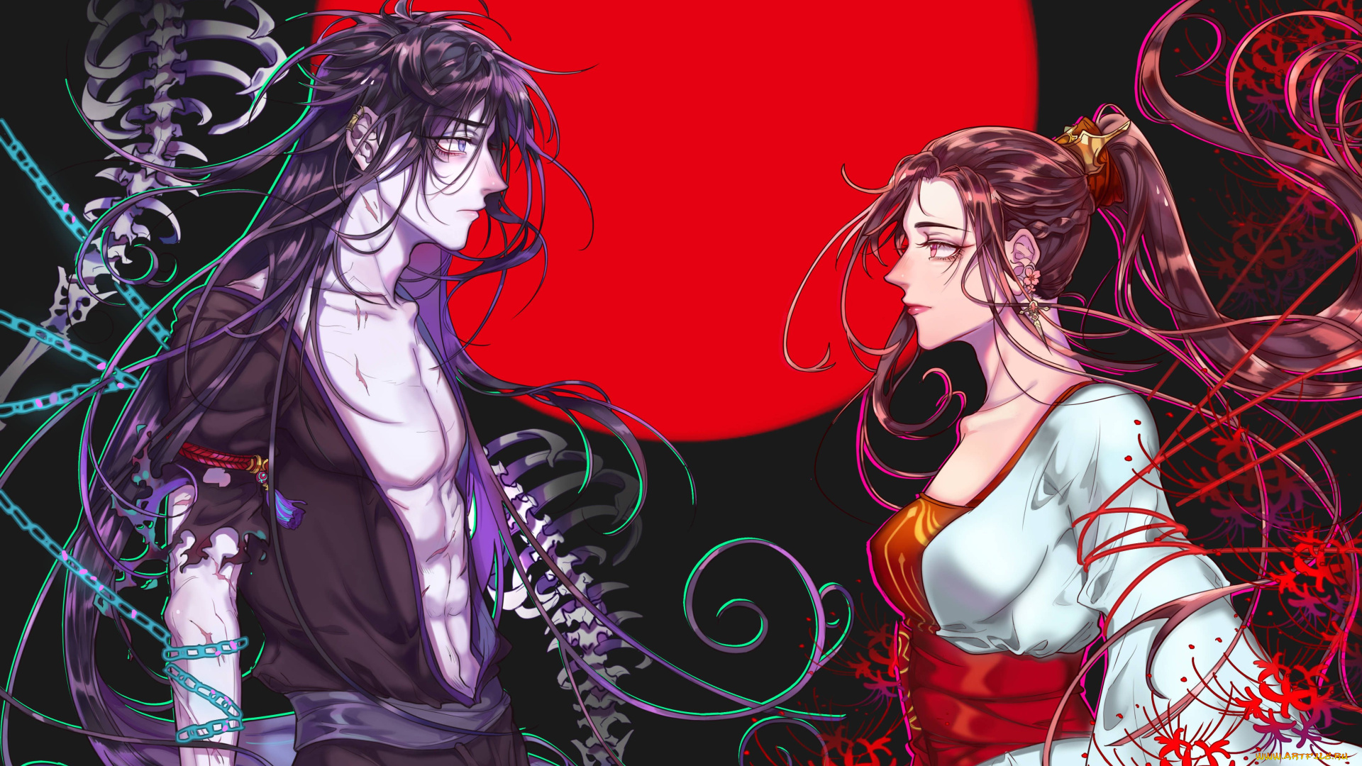 аниме, mo, dao, zu, shi, the, untamed, неукротимый, повелитель, чэньцин, мосян, тунсю, mo, dao, zu, shi, магистр, дьявольского, культа