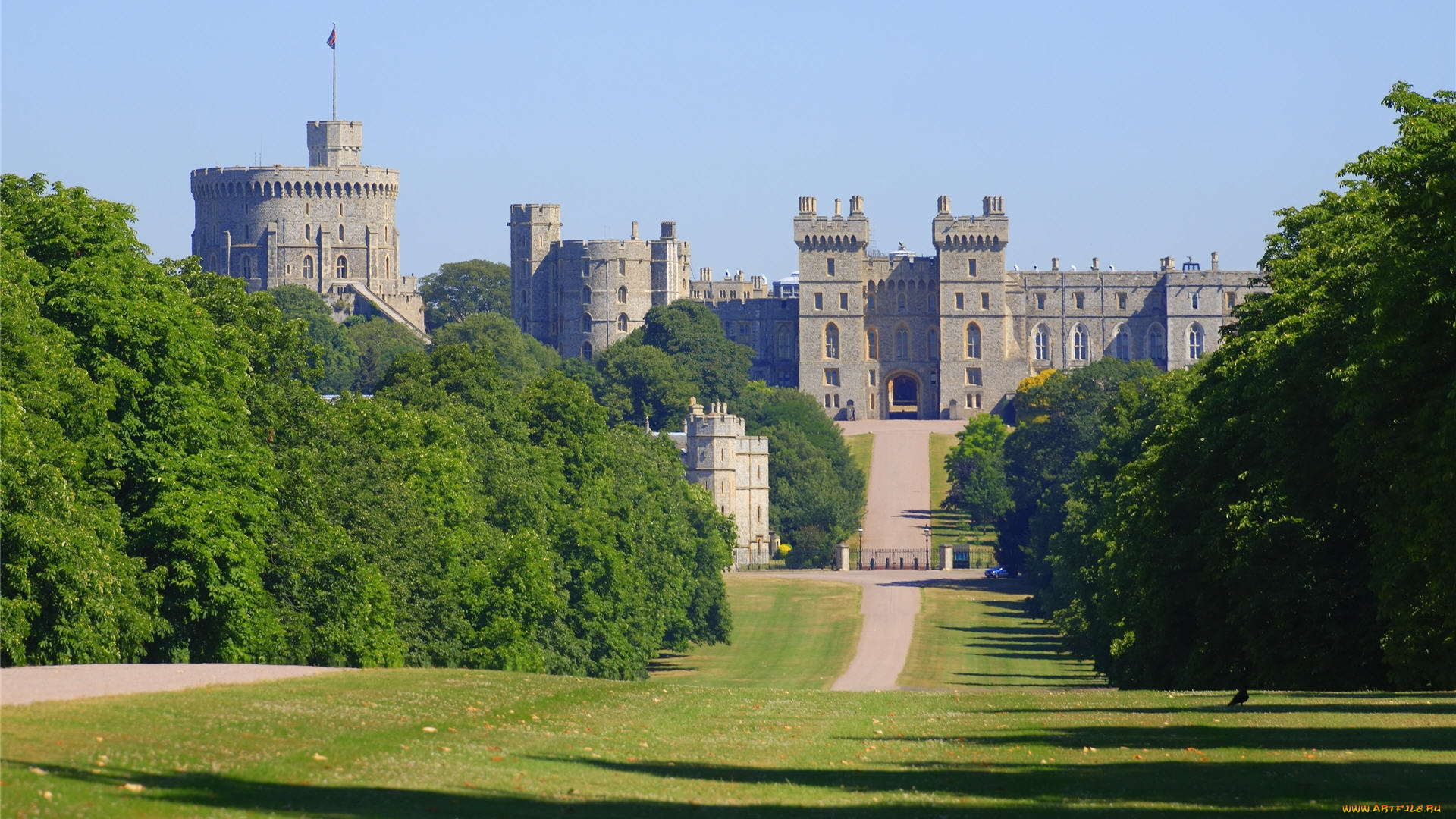 windsor, castle, города, замки, англии, windsor, castle