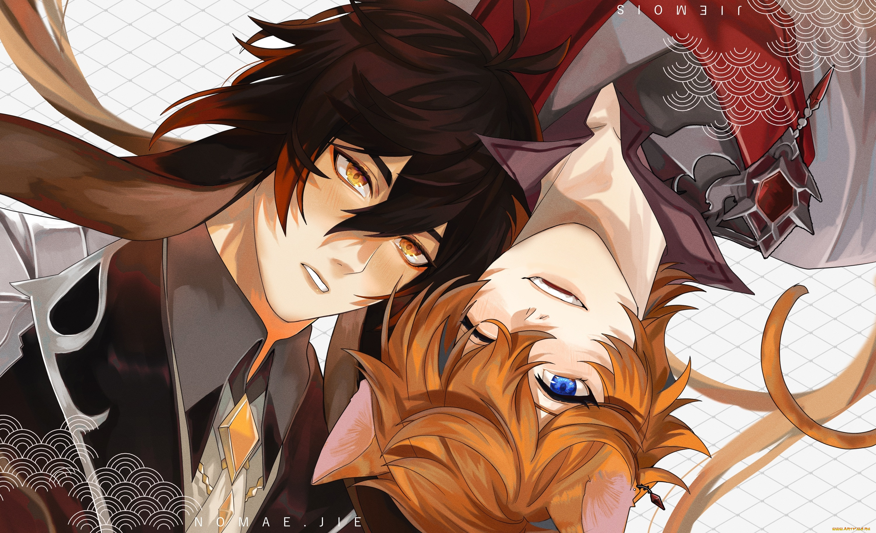 аниме, genshin, impact, genshin, impact