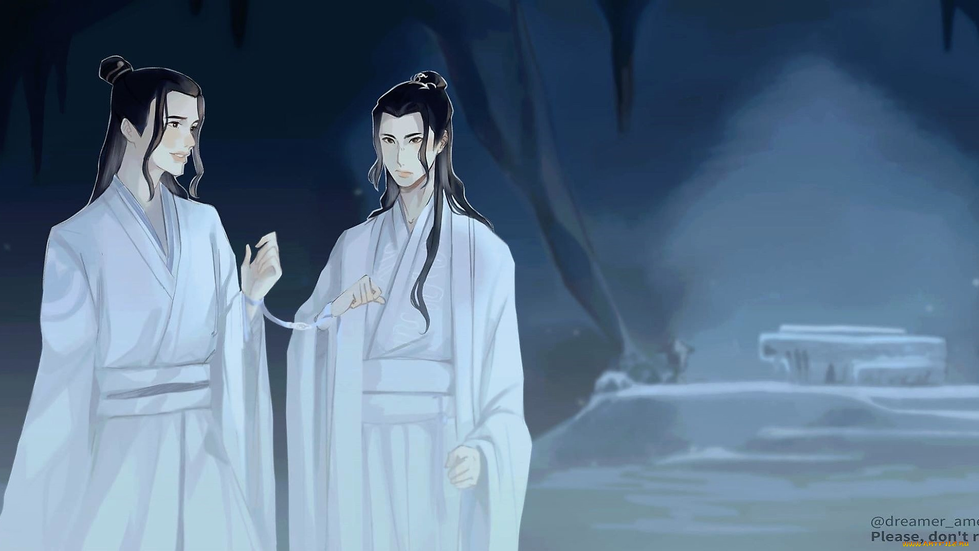 рисованное, кино, , мультфильмы, вэй, усянь, лань, ванцзы, лента, пещера