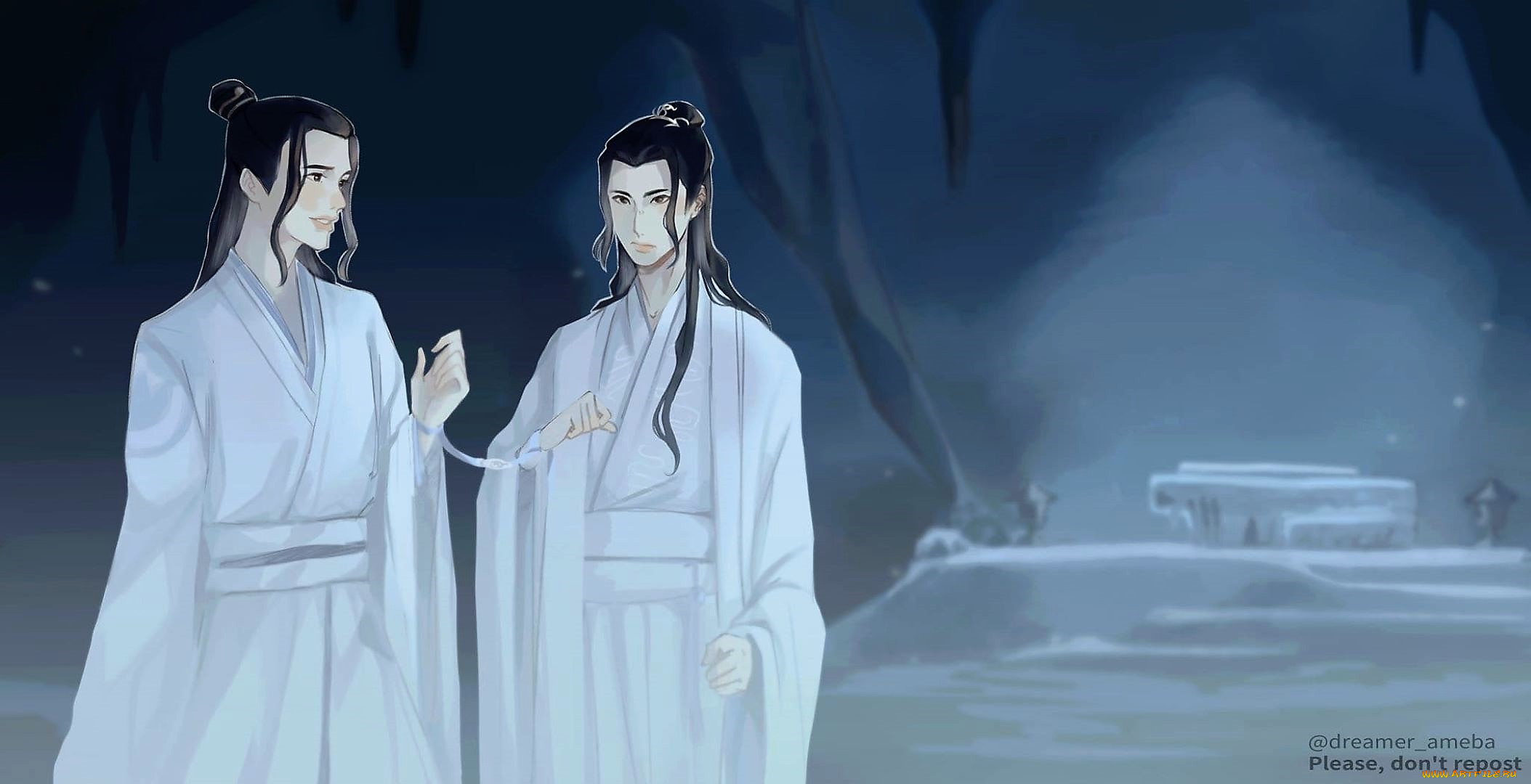 рисованное, кино, , мультфильмы, вэй, усянь, лань, ванцзы, лента, пещера