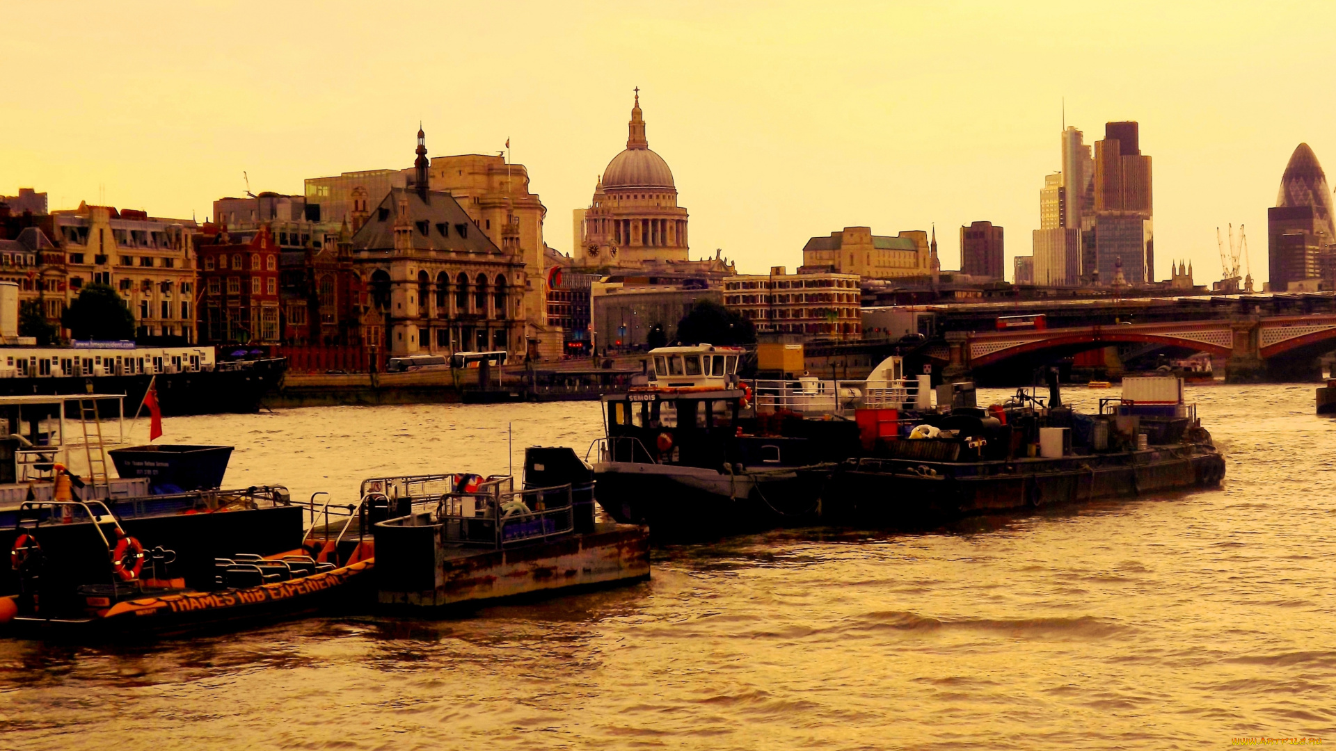 корабли, порты, , , причалы, город, река, катера