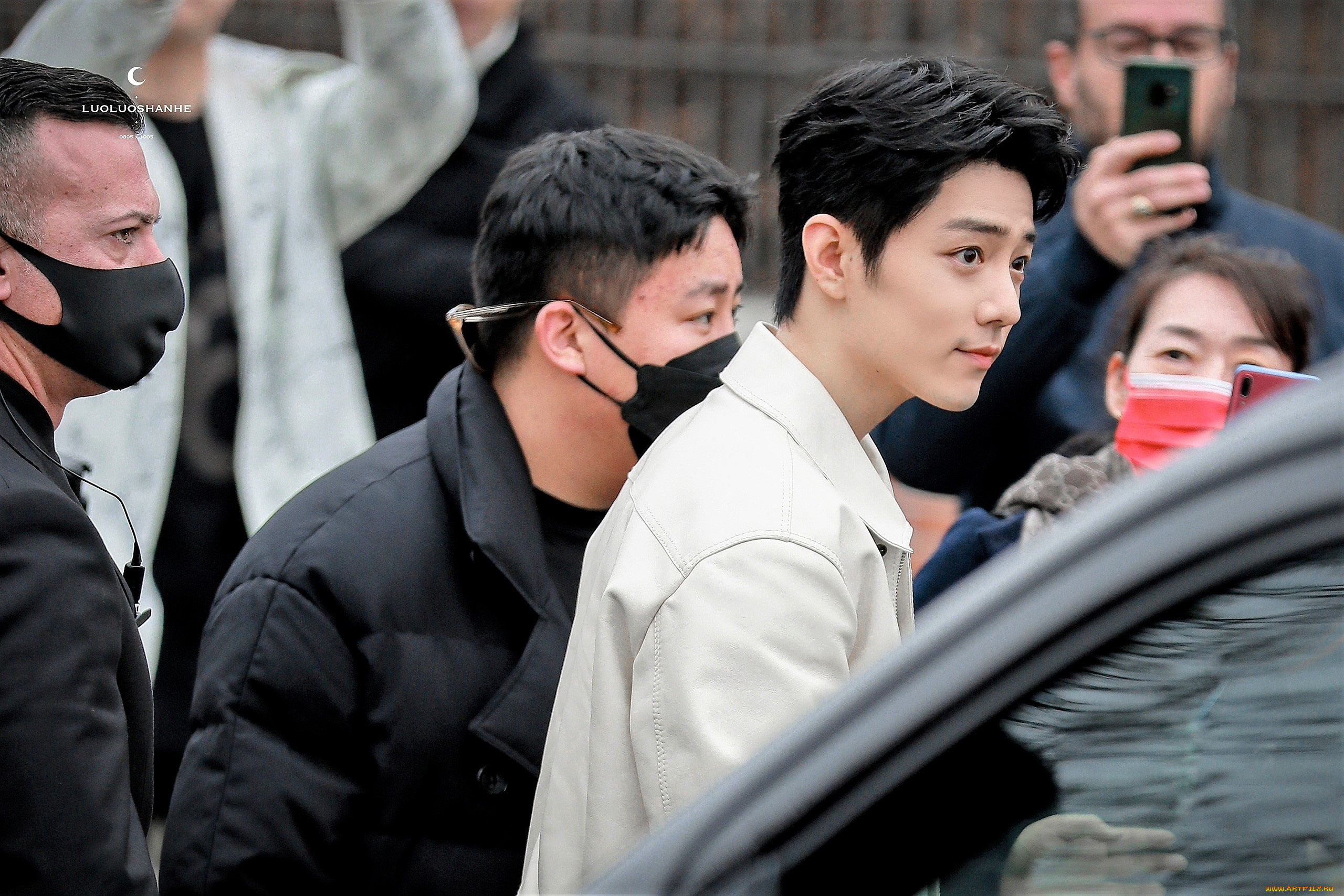 разное, знаменитости, сяо, чжань, люди, машина