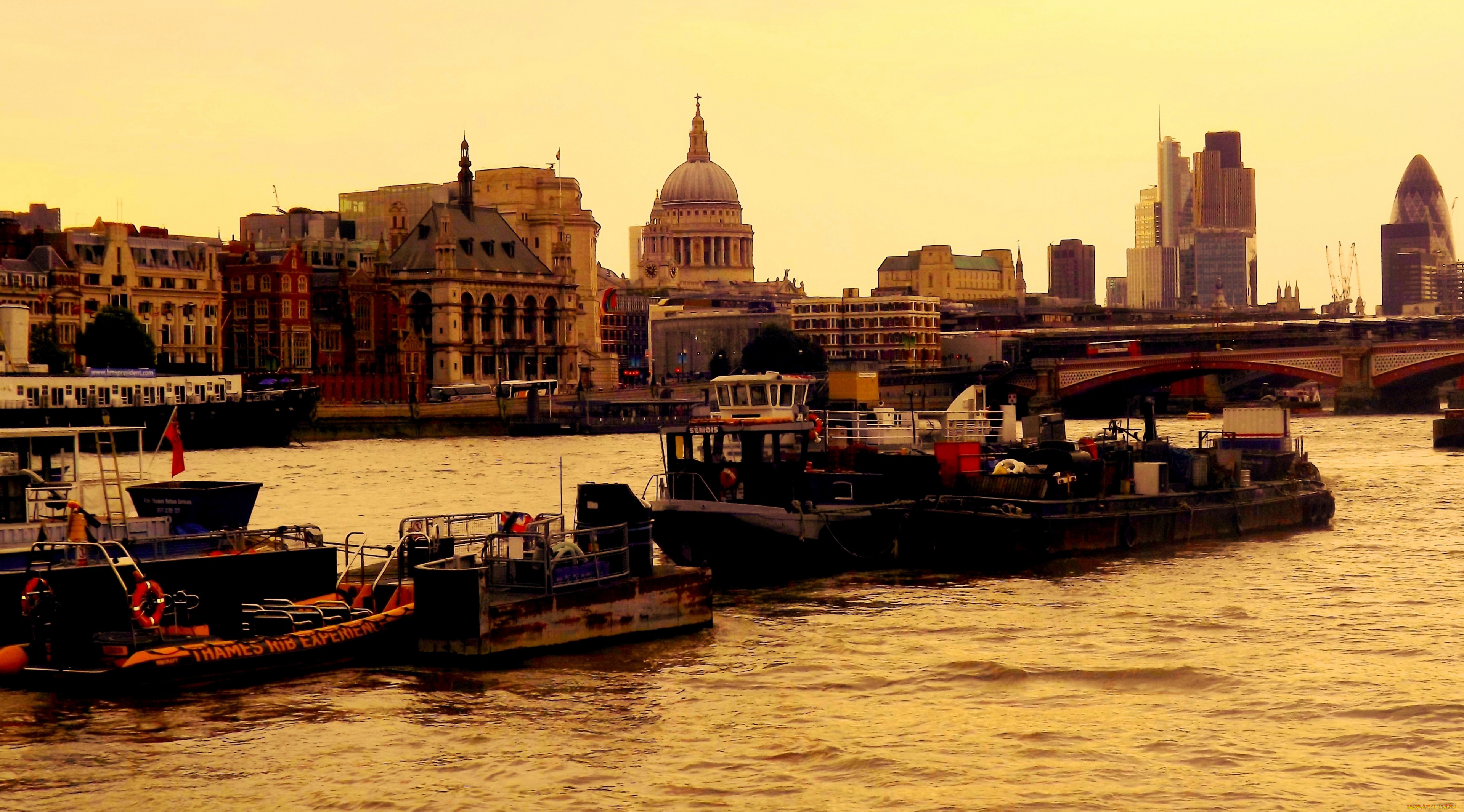 корабли, порты, , , причалы, город, река, катера