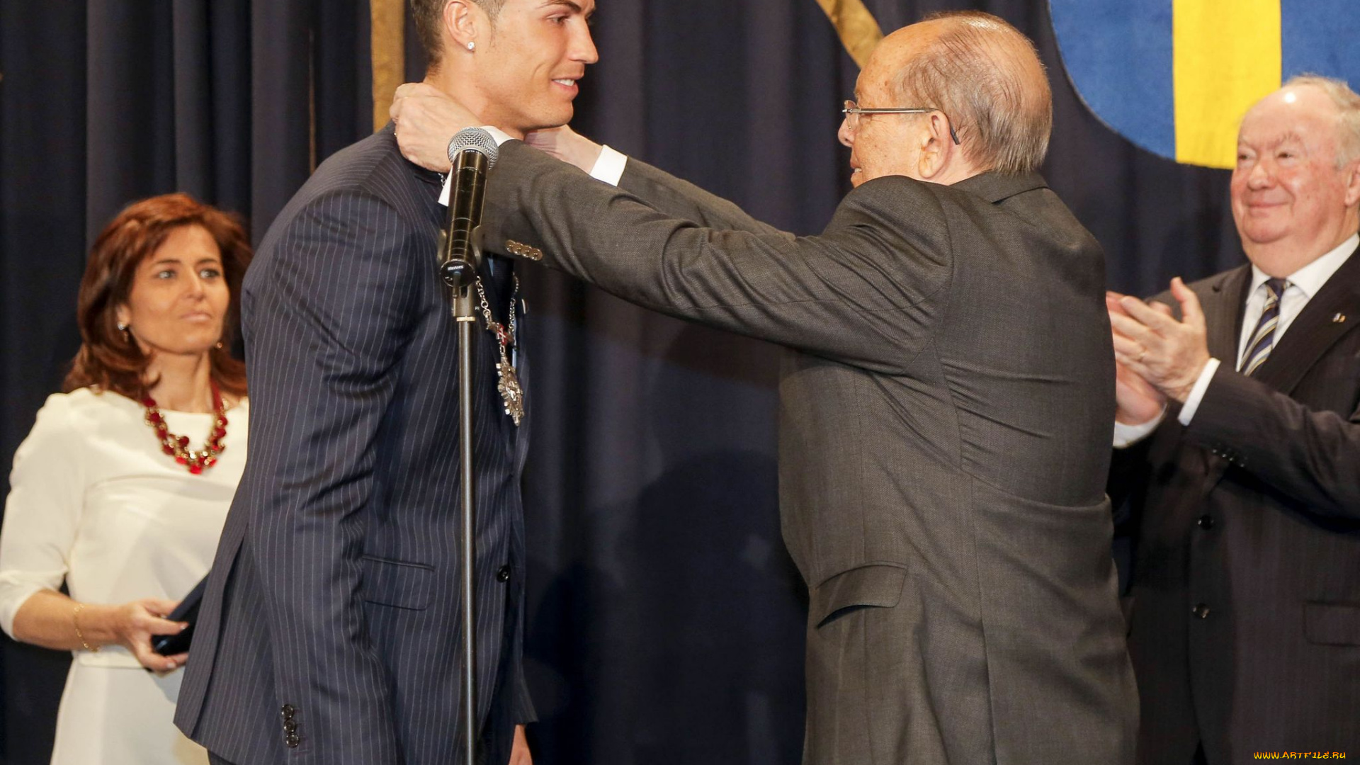 разное, знаменитости, cristiano, ronaldo, награждение