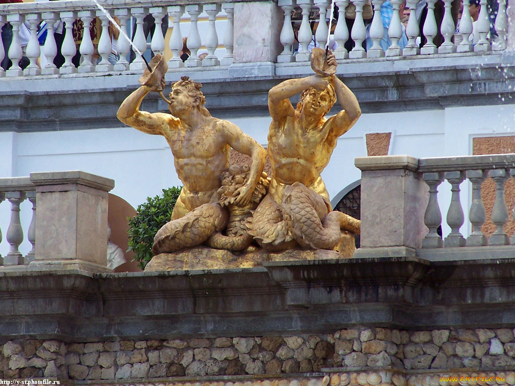 петергоф, нижний, парк, лето, 2005, города, санкт, петербург, россия