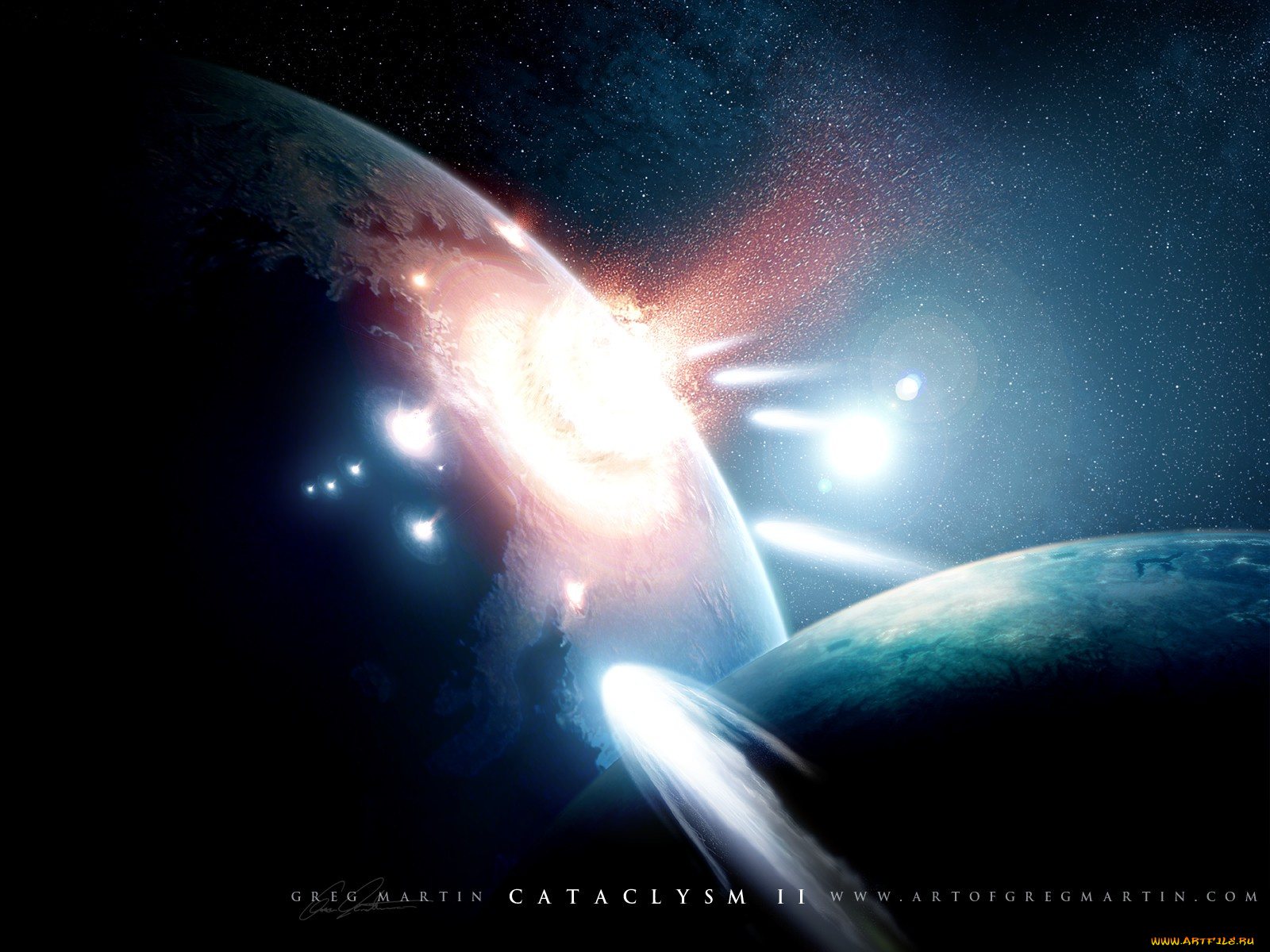 cataclysm, космос, арт