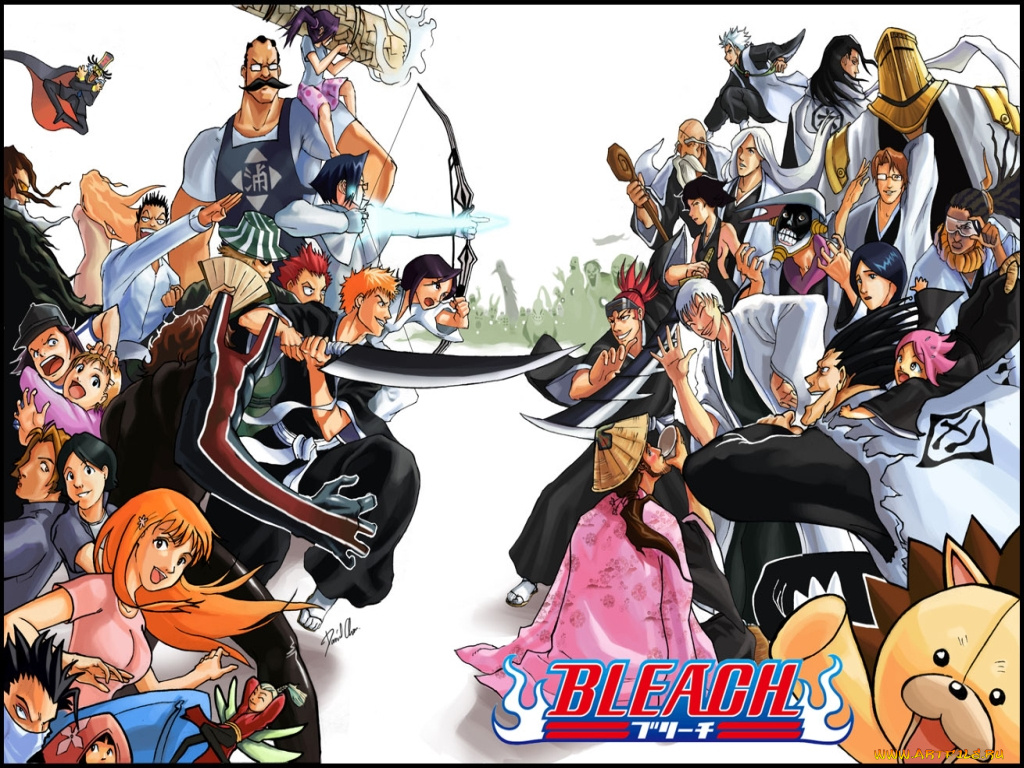аниме, bleach