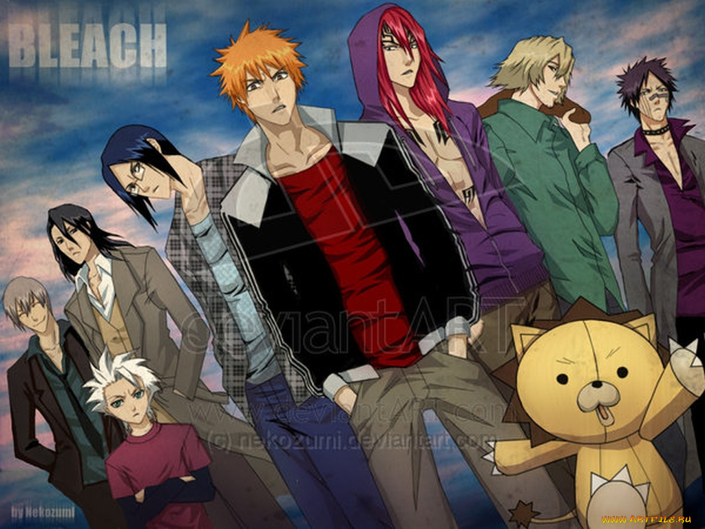 аниме, bleach