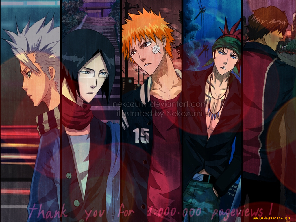 аниме, bleach