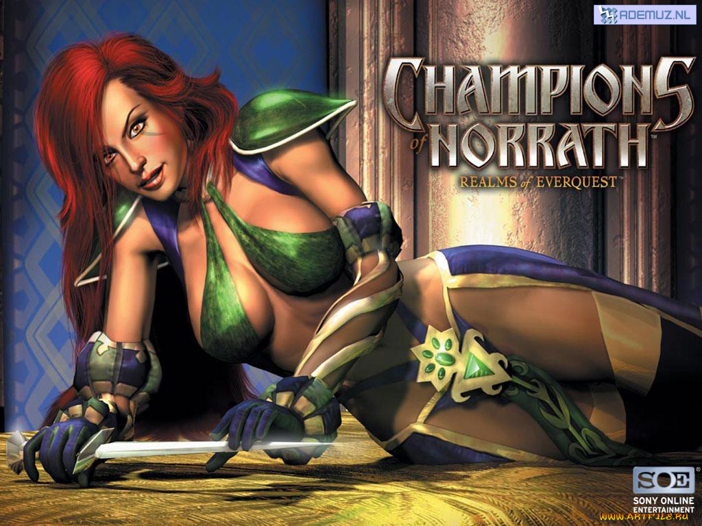 видео, игры, champions, of, norrath, realms, everquest