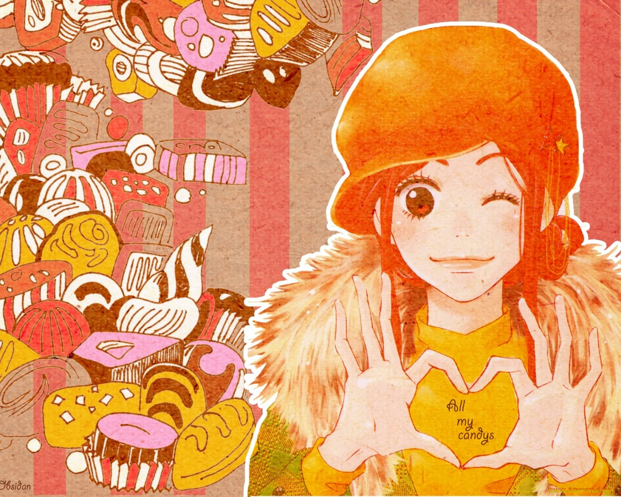 аниме, lovely, complex