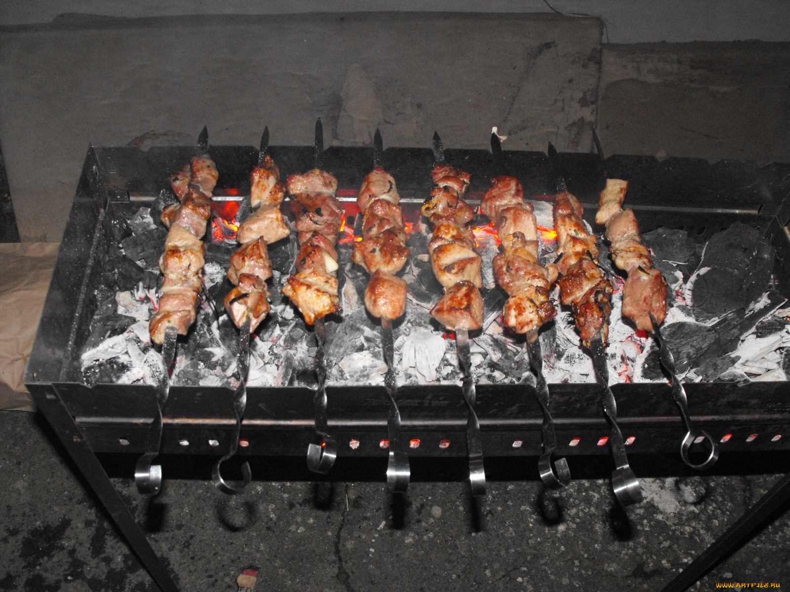 еда, шашлык, барбекю