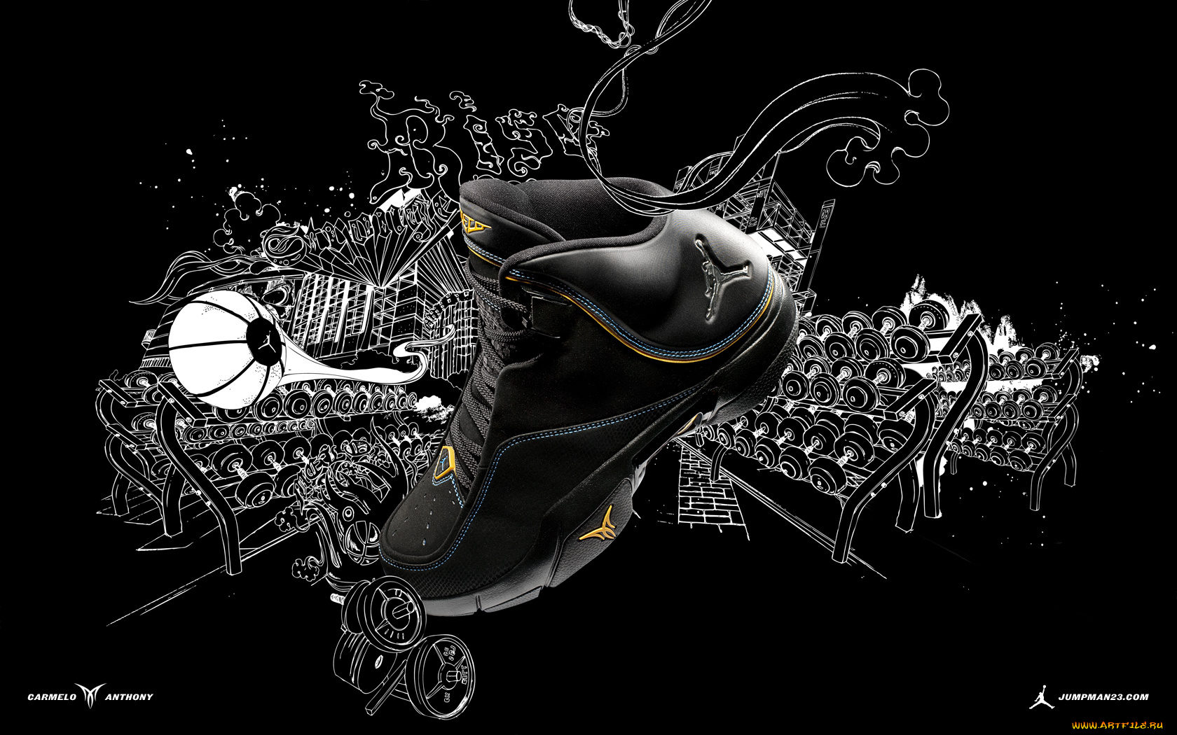 nike, melo, m4, бренды