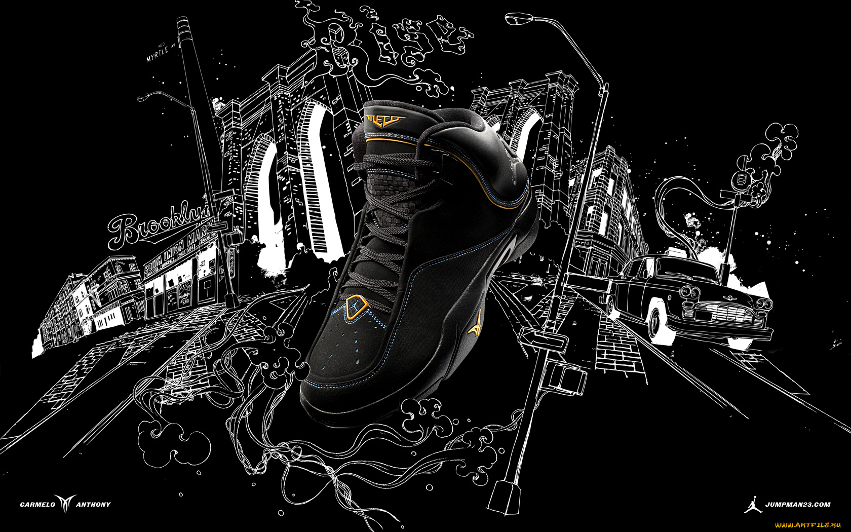 nike, melo, m4, бренды