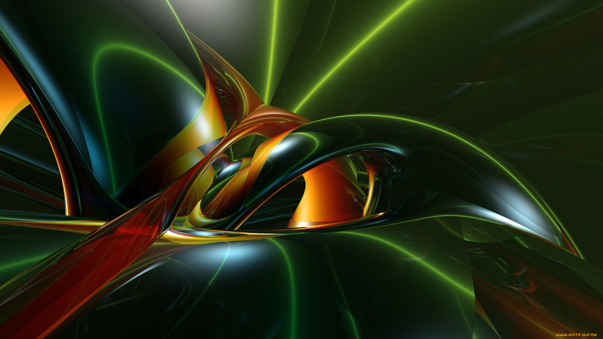 3д, графика, abstract, абстракции