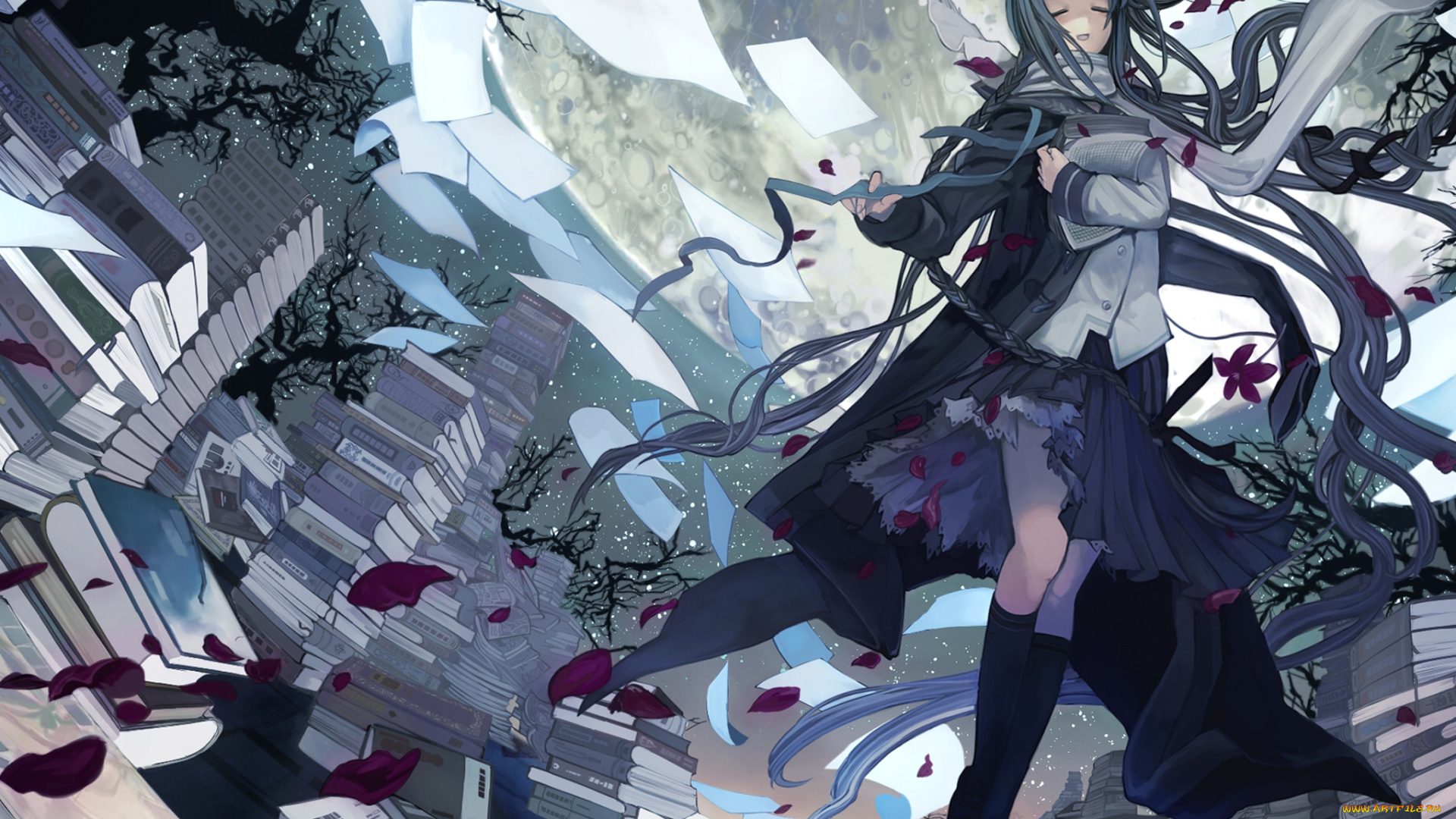 аниме, halloween, magic