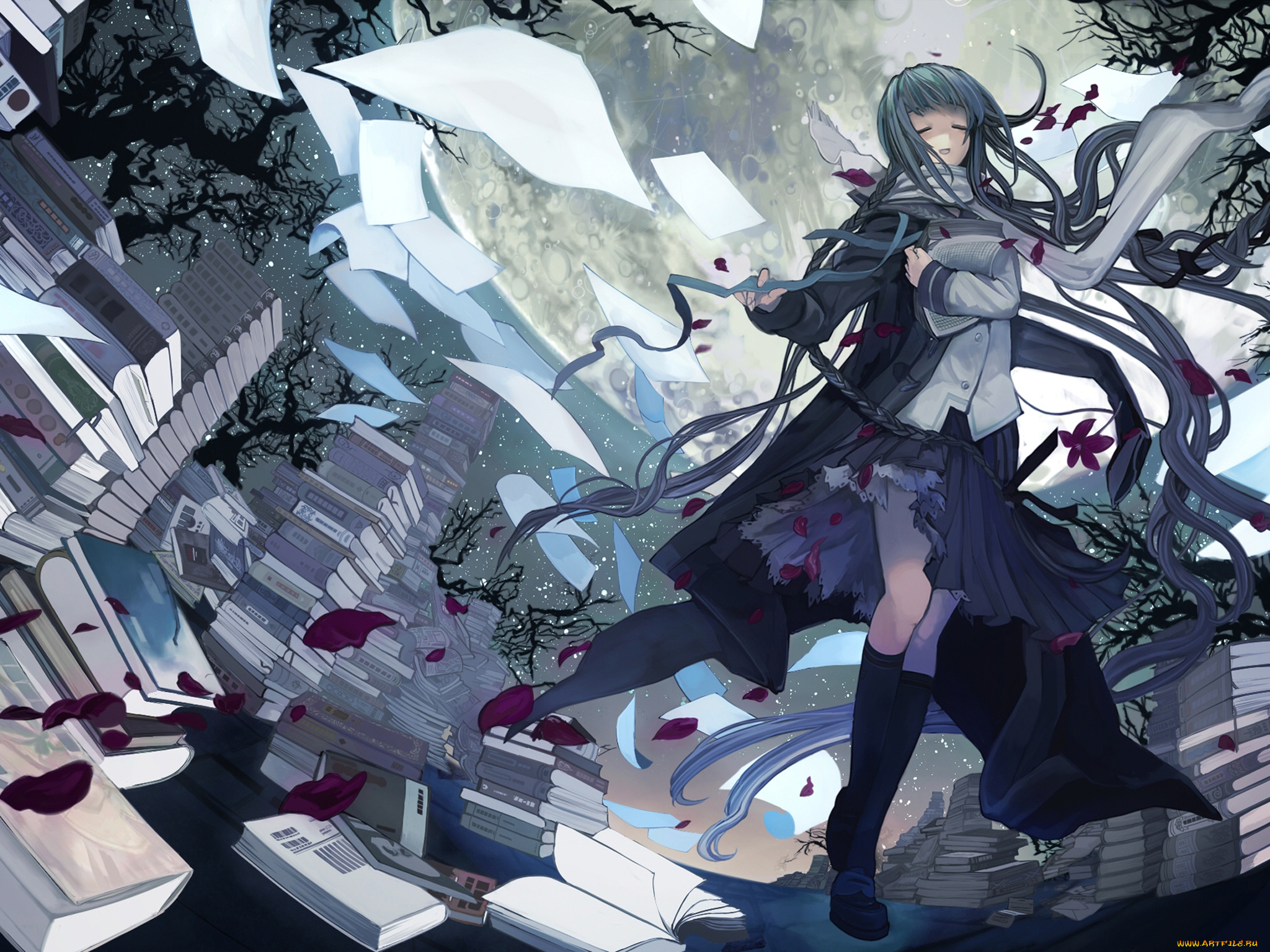 аниме, halloween, magic