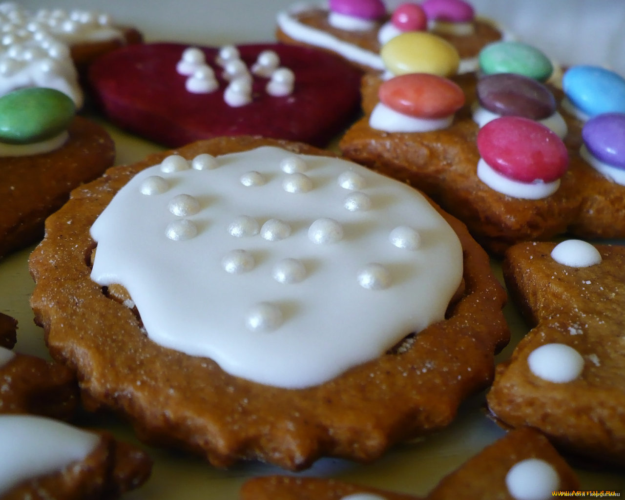 еда, пирожные, кексы, печенье