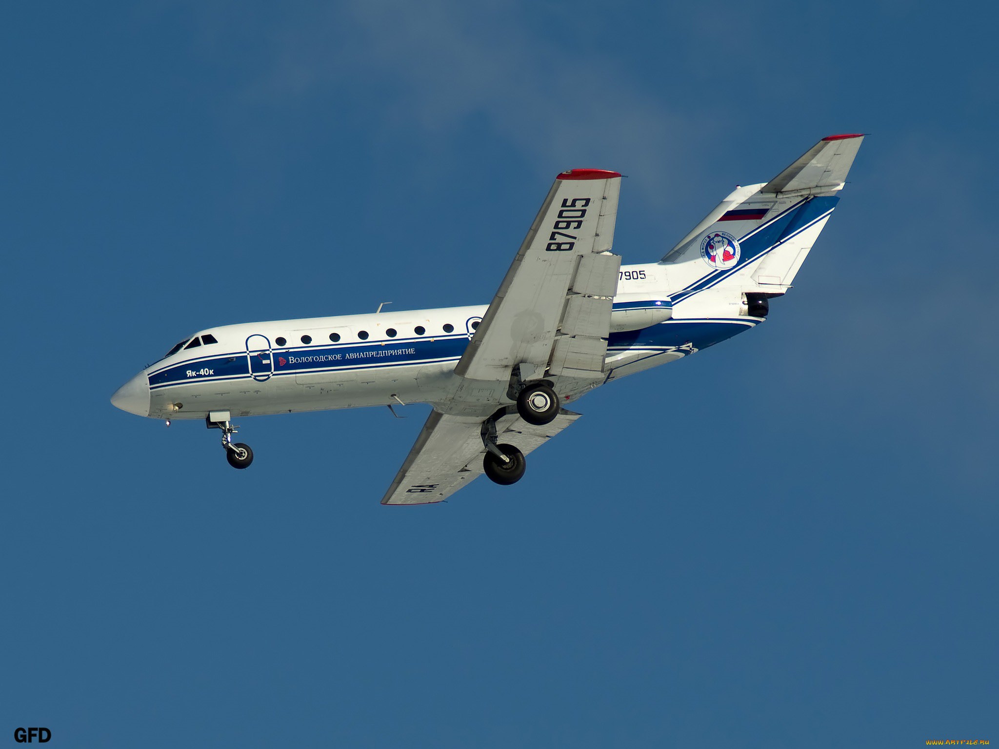 вологодское, авиапредприятие, Як, 40, авиация, пассажирские, самолёты