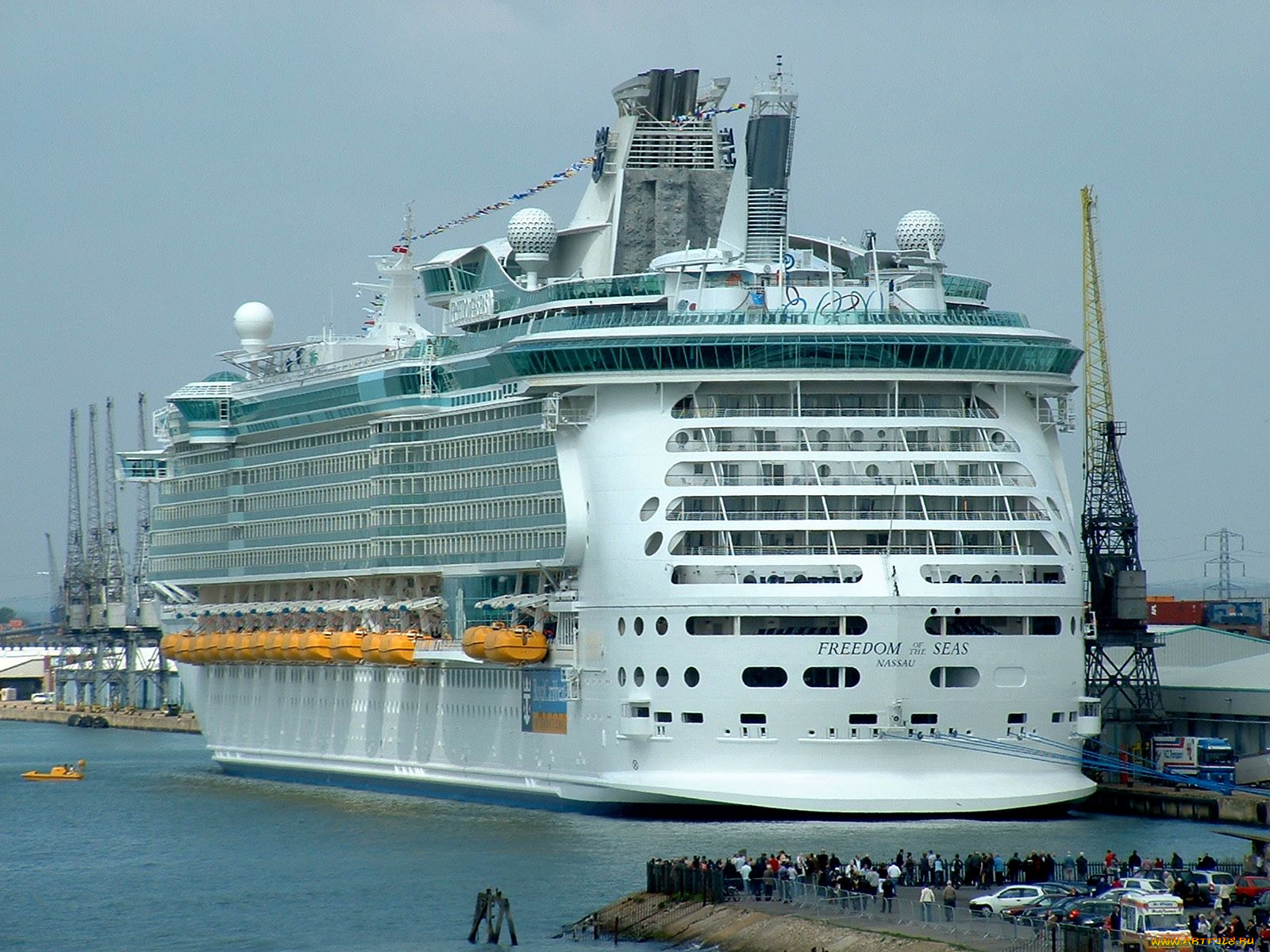 корабли, лайнеры, круиз, большой