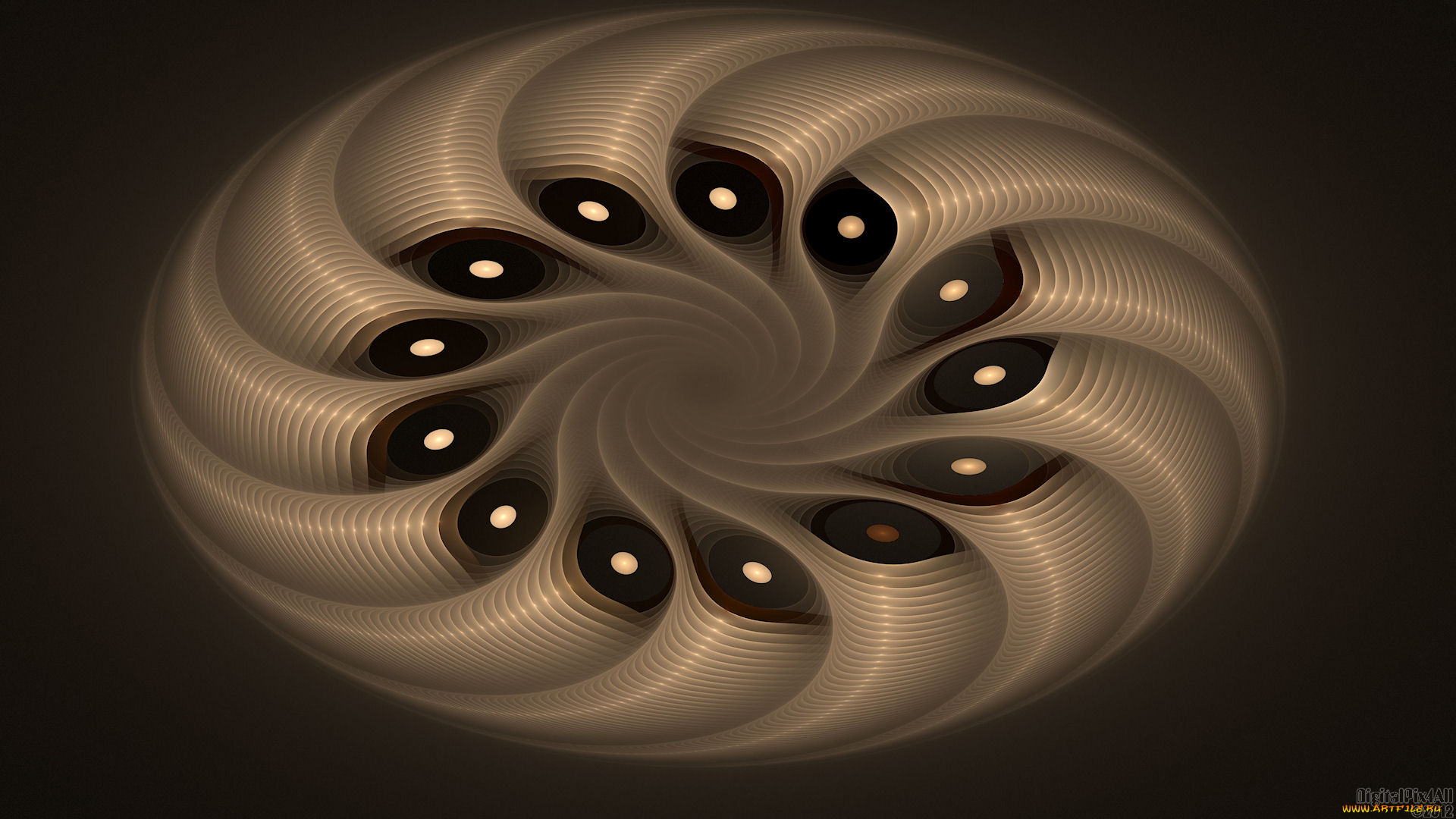 3д, графика, fractal, фракталы, узор