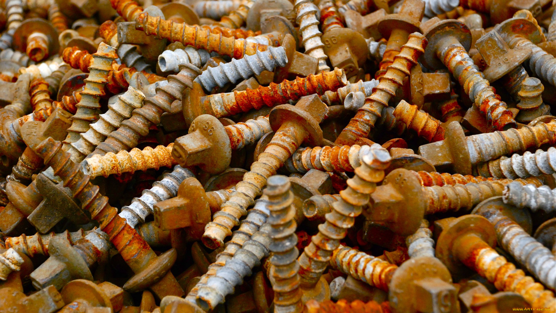 разное, строительные, инструменты, запчасти, механизмы, шурупы, ржавчина