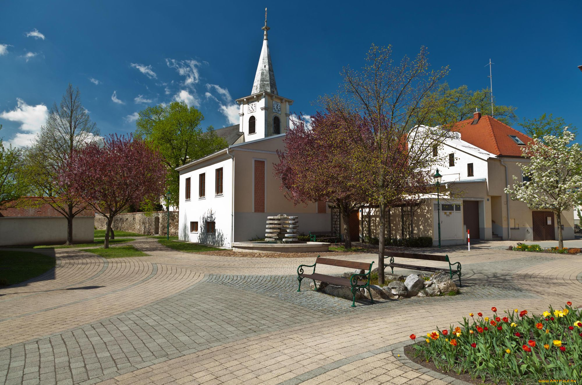 города, здания, дома, австрия